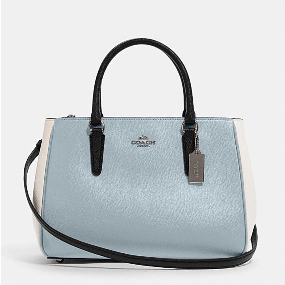 Coach Surrey Carryall Satchel in Color-block
